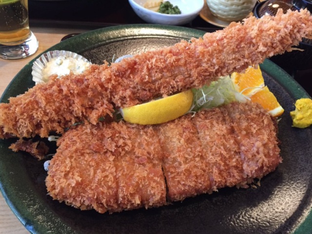 エビヒレ定食