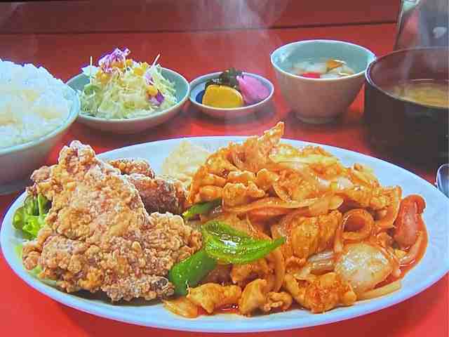 【せっかくグルメ】加奈蘭(かない)唐揚げ&鳥辛し炒めC定食 群馬県前橋市デカ盛り中華お店情報2025年6月8日 7 加奈蘭(かない)唐揚げ&鳥辛し炒めC定食