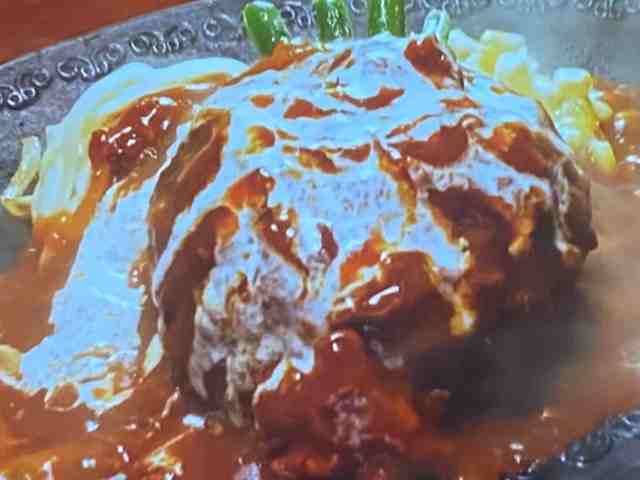 モンブランハンバーグ