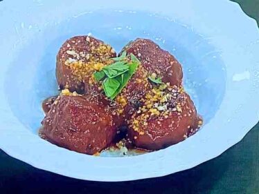 【あさイチ】イタリアン豆腐ミートボール(豆腐のイタリアンミートボール)のレシピ 鈴木弥平さん2025年6月23日みんなゴハンだよ 6 tofumeatball0623
