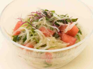 【きょうの料理】トマトと海藻のだしドレッシングサラダのレシピ 山本麗子さん夏野菜トリオ料理2025年6月30日 6 tomatodasidre0630