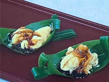 【平野レミの早わざレシピ】だいたいわらび餅のレシピ 2025夏7月21日 6 daitaiwarabimochi