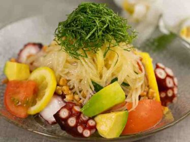【あさイチ】レモン香るひんやり春雨のレシピ 山野辺仁シェフの冷やし麺 KiraKiraキッチン2025年7月15日 6 hinyariharusame0715
