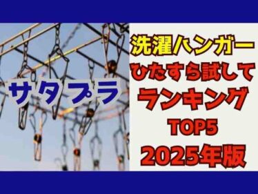 【サタプラ】洗濯ハンガーひたすら試してランキングトップ5結果2025年7月19日放送13種類採点 6 satpluhunger2025
