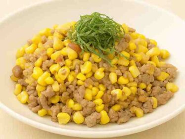 【きょうの料理】とうもろこしの梅味噌そぼろのレシピ 新谷友里江さんうちの夏ごはん2025年7月7日 6 toumorokosiume0707