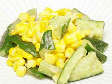 【あさイチ】きゅうりととうもろこしの炒めもののレシピ 食べる養生・薬膳 2025年8月25日 6 kyuritoumorokoshi0825