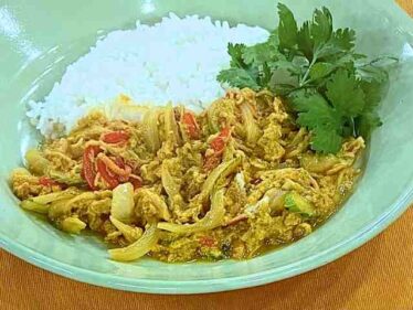 【あさイチ】かにかまと卵のふわとろカレー炒めのレシピ 今井亮さんタイのプーパッポンカリー風9月3日 6 fuwatorocurryitame09