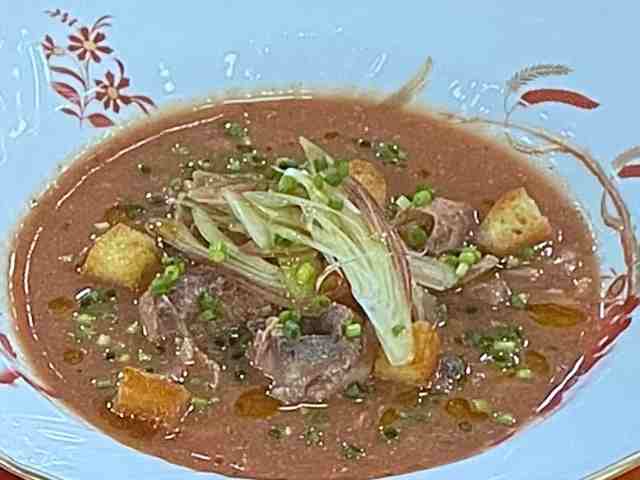 【あさイチ】サバ缶とトマトの冷たいスープのレシピ 日高良実さん2025年9月8日みんなゴハンだよ 7 【あさイチ】さば缶とトマトの冷たいスープのレシピ 日高良実さん
