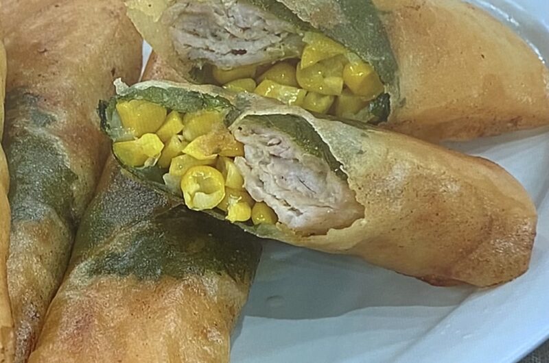 【あさイチ】とうもろこしの春巻のレシピ 黄川田としえさん