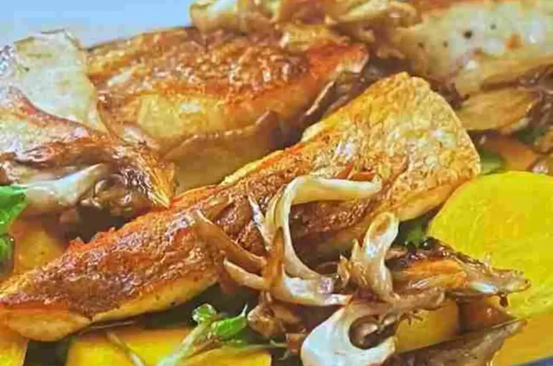 【沸騰ワード】秋のサラダ（柿・タイのサラダ）のレシピ 志麻さん古民家料理