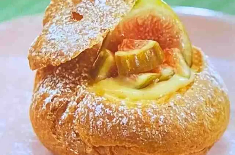 【相葉マナブ】いちじくのシュークリームのレシピ 鎧塚俊彦さんのスイーツ