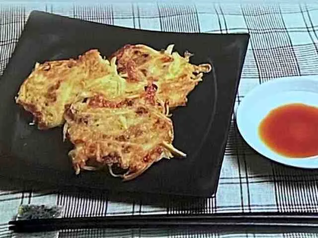 【あさイチ】じゃがいもと納豆のチーズチヂミのレシピ 社食メニューのお昼ごはん革命2025年10月8日 6 jagaimonattochijimi1008