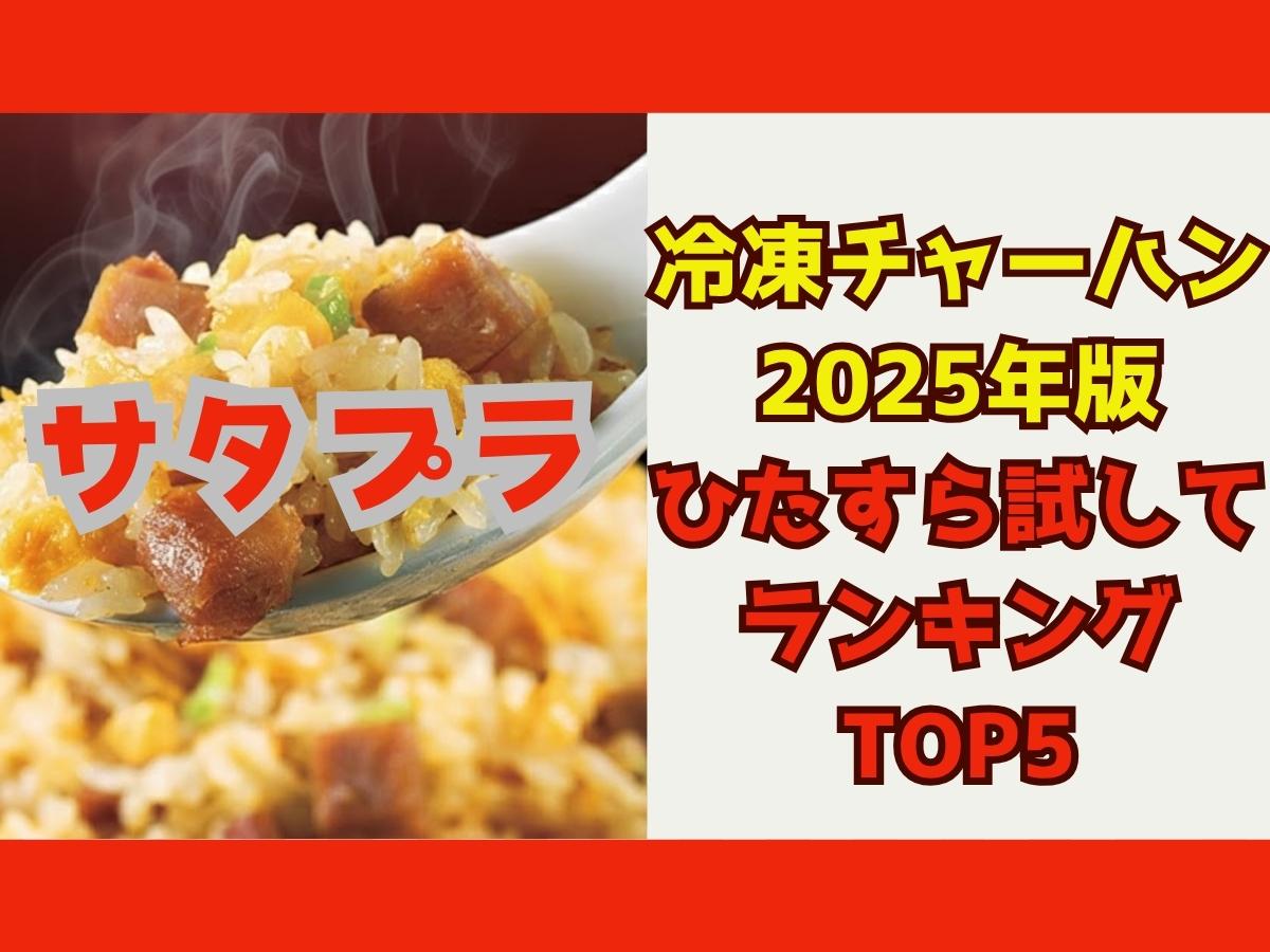 【サタプラ】冷凍チャーハン2025年ひたすら試してランキングトップ5結果11月1日 6 reitochahan1101