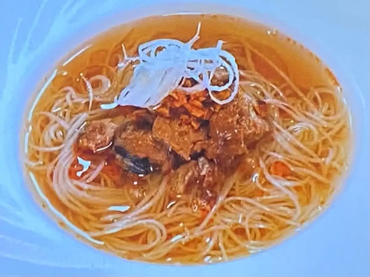 【沸騰ワード】サバラーそうめんのレシピ 志麻さん朝食SP2025年10月31日 14 sabarasomen1031