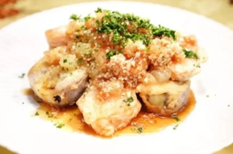 【あさイチ】グレープフルーツ香る秋鮭とナスの油淋ソースのレシピ 山野辺仁シェフの秋食材柑橘料理