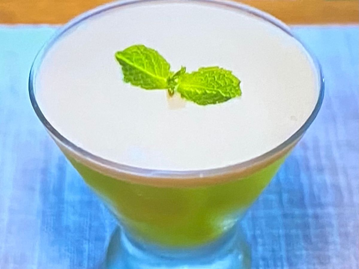 【沸騰ワード】シャインマスカットのヨーグルトゼリーのレシピ 志麻さん朝食SP2025年10月31日 6 shinemascattojelly1031