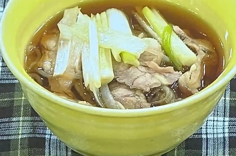 【あさイチ】鶏南蛮しらたきそばのレシピ 栗原はるみさん