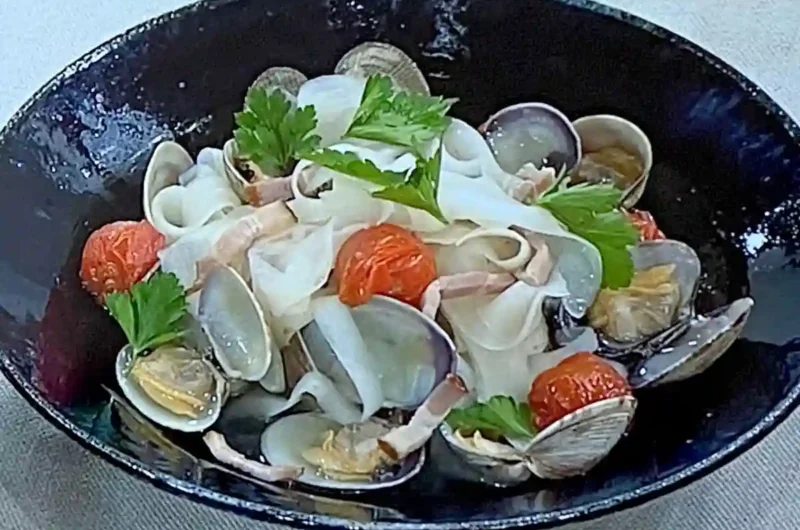 【あさイチ】大根とあさりの酒蒸し煮のレシピ 藤野嘉子さん