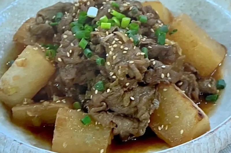 【あさイチ】大根と牛肉の薬味炒め煮のレシピ 藤野嘉子さん