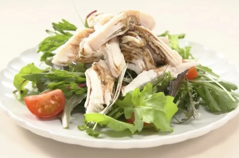【トリセツショー】鶏むね肉の蒸し鶏サラダのレシピ 鶏肉の取説