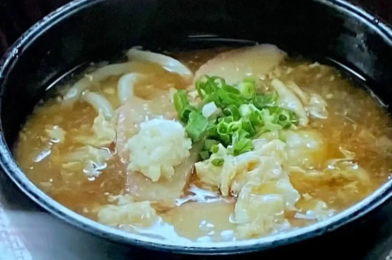 【相葉マナブ】根生姜のあんかけうどんのレシピ 新生姜の産地ご飯