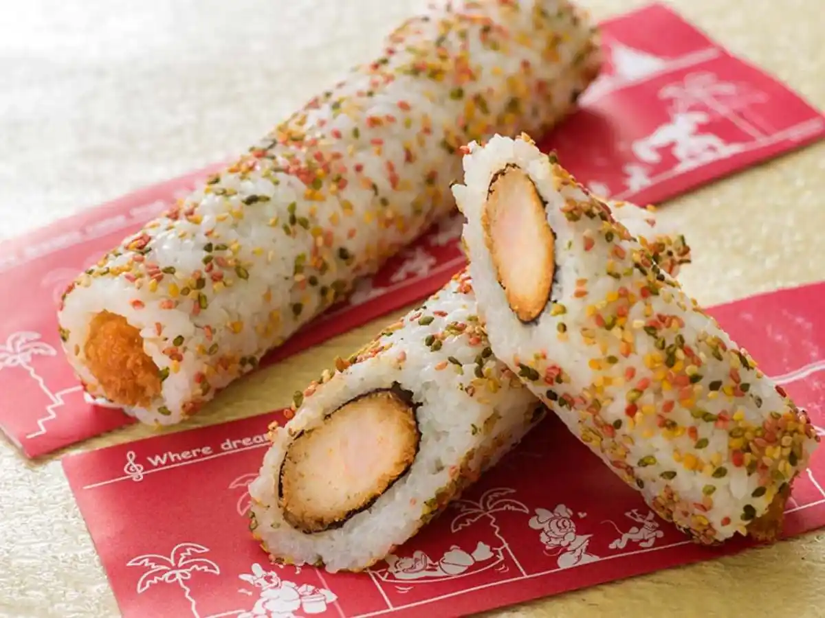 【熱狂マニアさん】ディズニーシーランキング鬼リピフードトップ10結果!2025年11月15日 10 寿司ロール(シュリンプ&チキンカツ)