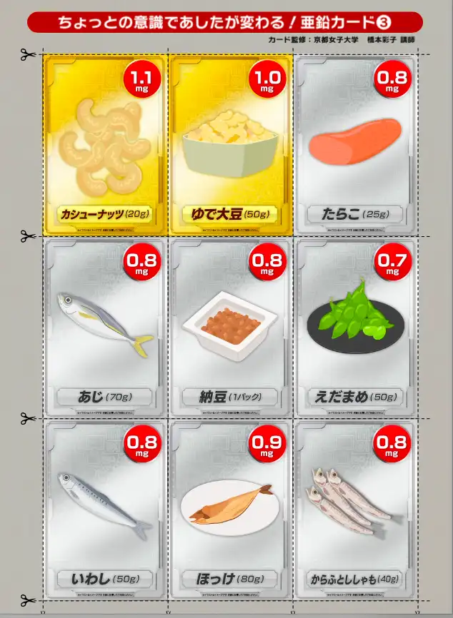 【トリセツショー】亜鉛カード活用方法!亜鉛取説2025年12月11日 10 亜鉛カード3