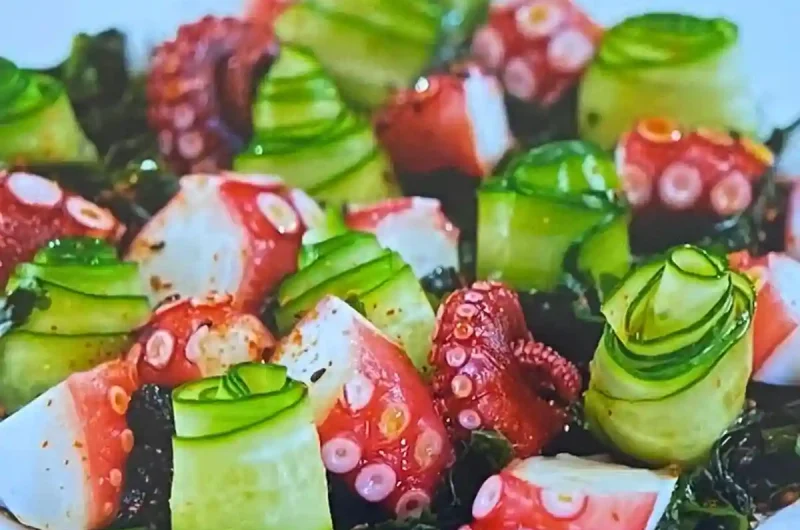 【沸騰ワード】きゅうりとタコのポン酢オリーブオイルのレシピ 志麻さんコストコ食材でクリスマス