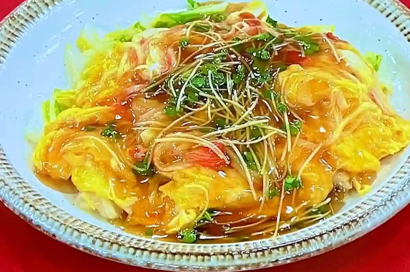 【あさイチ】あんかけかにたま白菜のレシピ 山脇りこさん