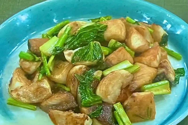 【あさイチ】ぶりとかぶのみそバター炒めのレシピ 今井亮さん