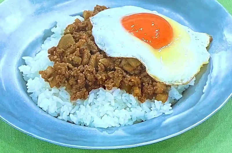 【あさイチ】ごぼうのシャキシャキドライカレーのレシピ エダジュンさん