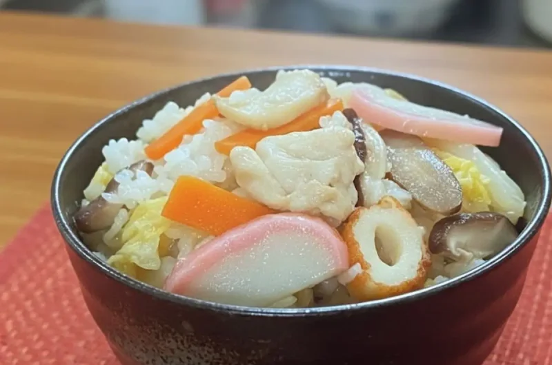 【相葉マナブ】白菜たっぷり具雑煮釜飯のレシピ 釜1グランプリスペシャル