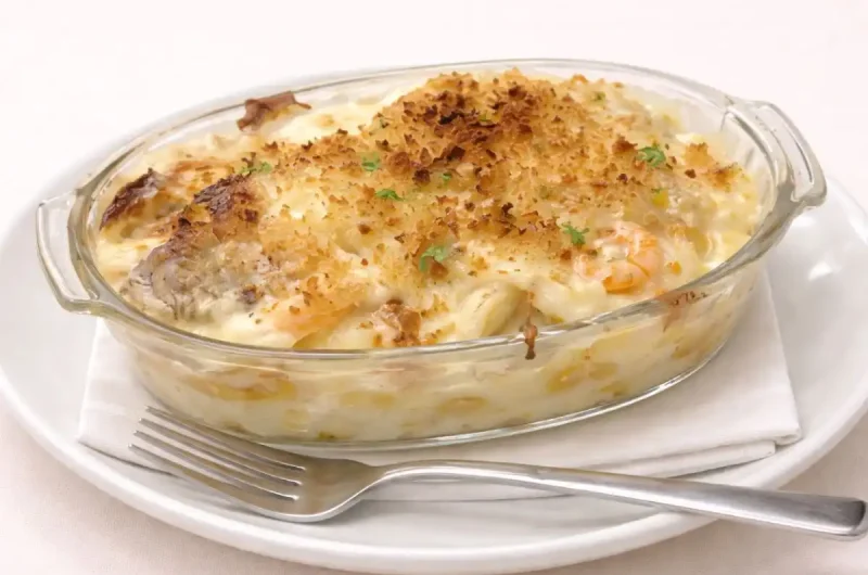 【きょうの料理】魚介マカロニグラタンのレシピ 土井善晴さん