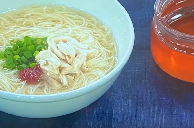 【あさイチ】煎り酒で減塩にゅうめんのレシピ 前田裕太さん