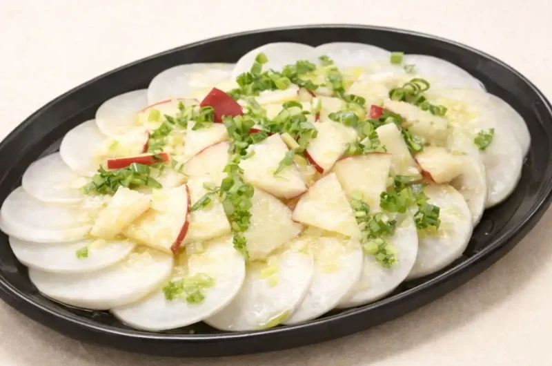 【きょうの料理】かぶとりんごの並べるだけサラダのレシピ 小田真規子さん20分で晩ご飯