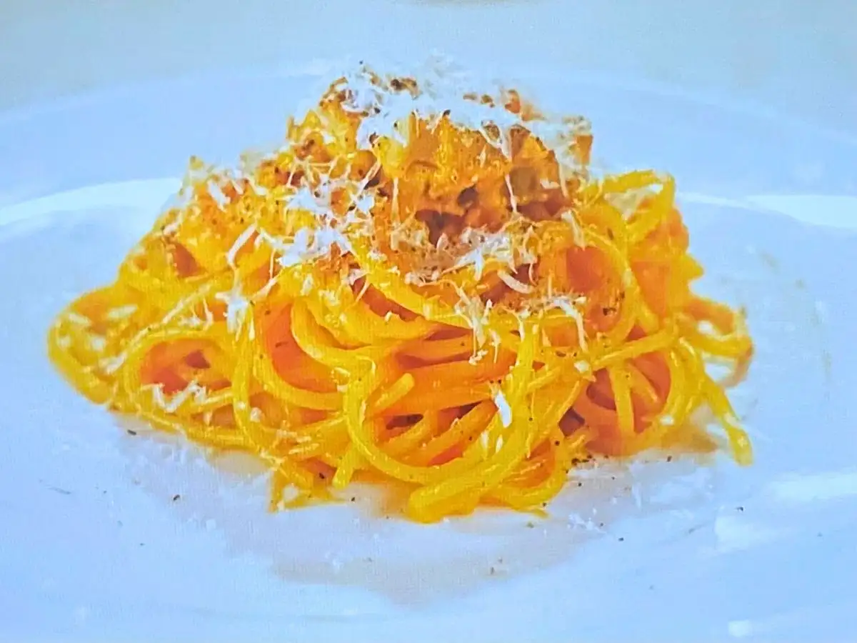 【ざわつく金曜日】カルボナーラ3品 カルボナーラエクストラ・悪魔のカルボナーラ・究極のカルボナーラお店1月9日 12 究極のカルボナーラ