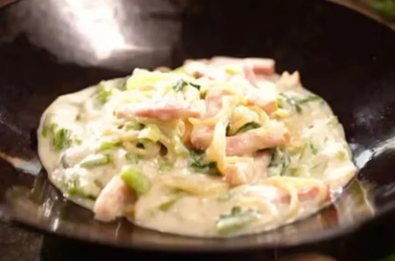 【あさイチ】かぶのポタージュパスタのレシピ 秋元さくらシェフ冬のあったか麺料理