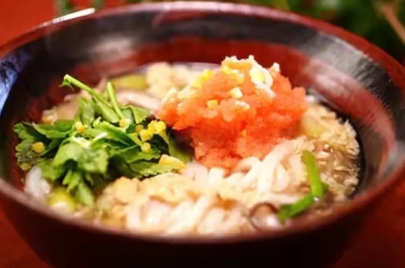 【あさイチ】明太かき玉うどんのレシピ 荻野聡士シェフ冬のあったか麺料理