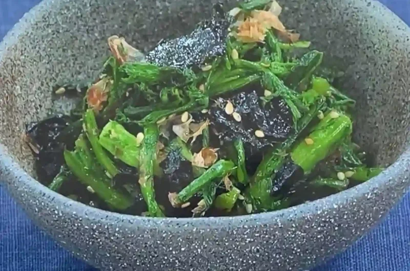 【あさイチ】春菊のあえもののレシピ 牛尾理恵さん