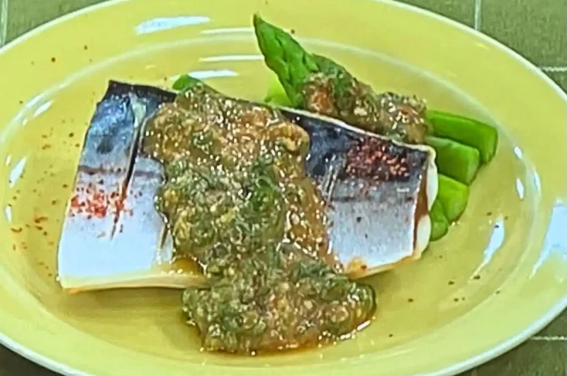 【あさイチ】ゆで塩さばのみそ薬味がけのレシピ 小田真規子さん